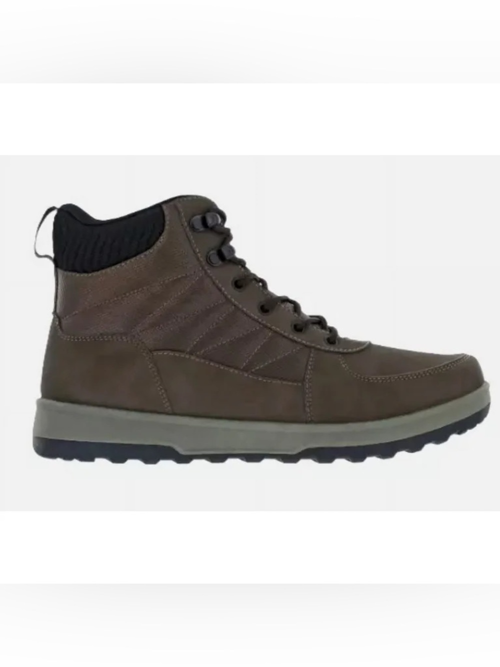 Weatherproof “Stoll Cold” Men's Waterproof Insulated Winter Boots Brown Size 9